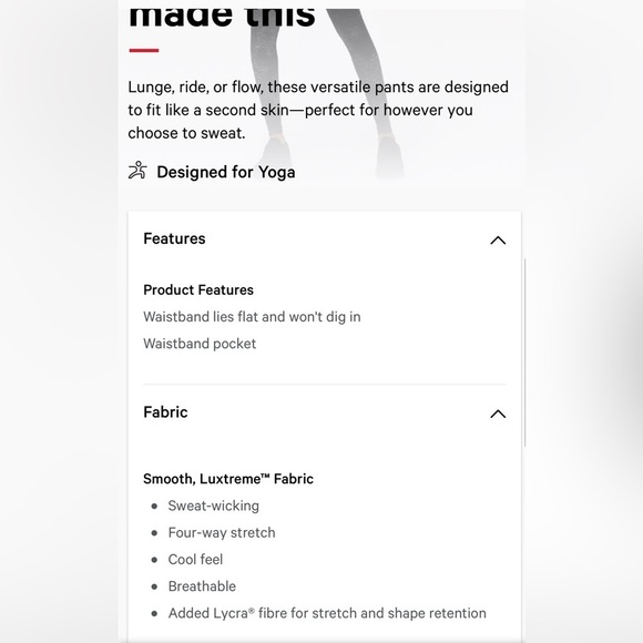 Lululemon Wunder Under HR Tight 28” Yoga Workout , size 6 - Picture 6 of 11